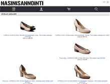 Tablet Screenshot of nasinisannointi.fi